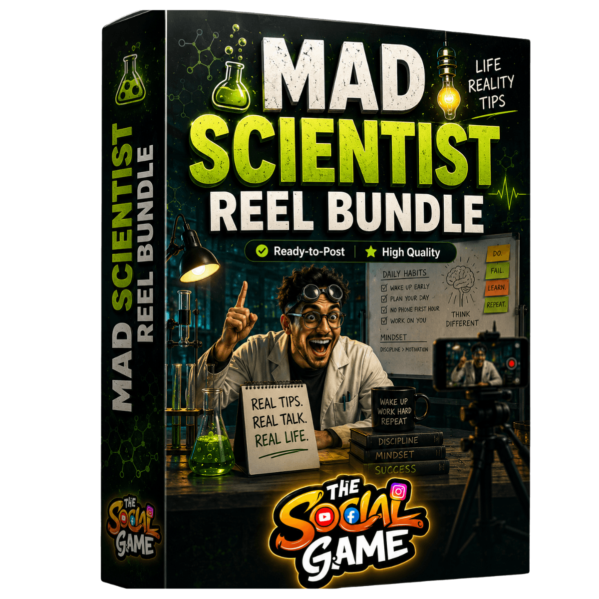 1,500+ Mad Scientist Reel Bundle